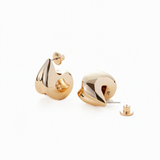 jenny bird paige puff gold earring