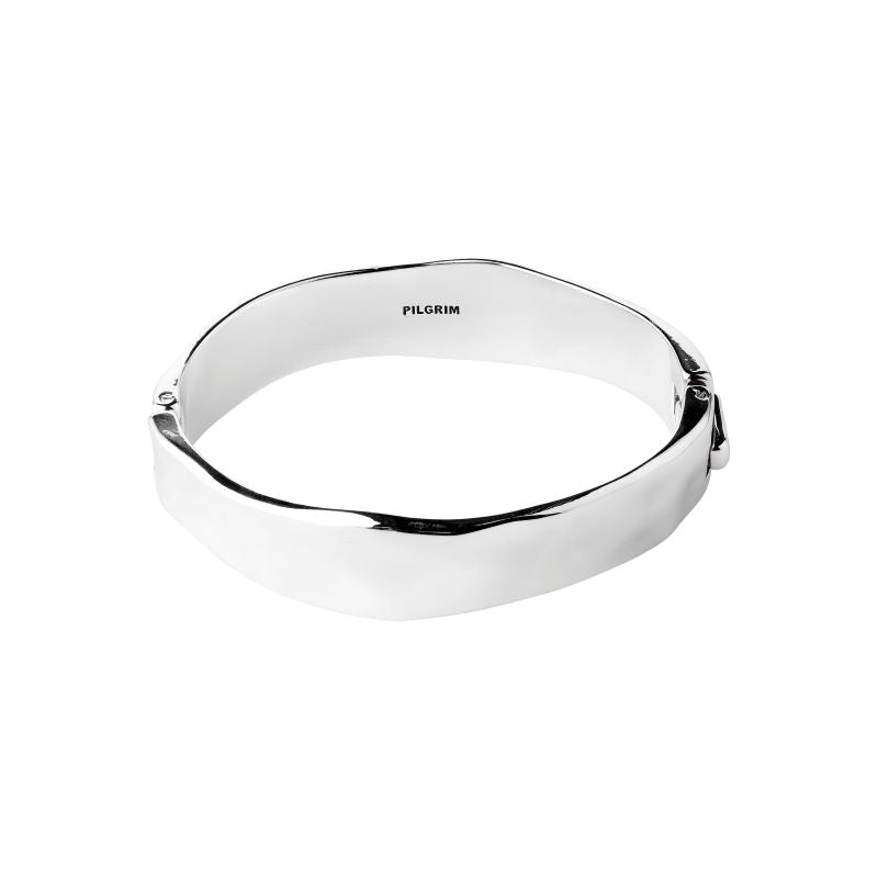 pilgrim now silver bangle