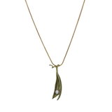 michael michaud pea pod one pearl necklace