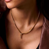 electric picks cleopatra gold necklace