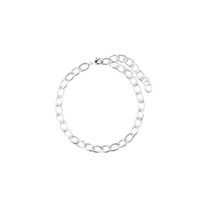 pilgrim now silver chain necklace