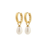 pilgrim elliana gold pearl earring
