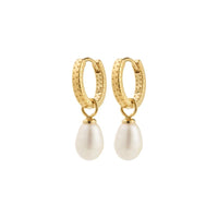 pilgrim elliana gold pearl earring