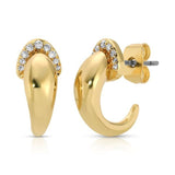 leeada bene gold mini earring
