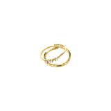 pilgrim ivarin gold ring set