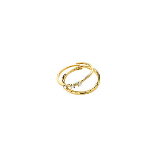 pilgrim ivarin gold ring set