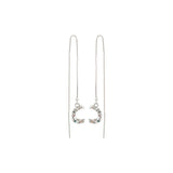 pilgrim remy silver chain earring