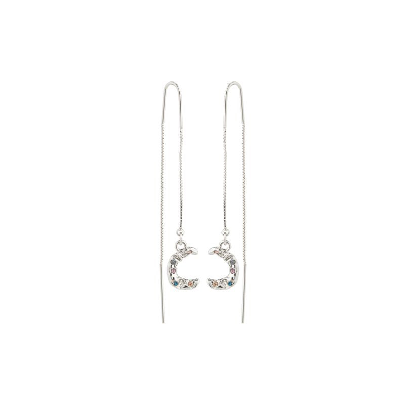 pilgrim remy silver chain earring