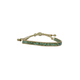 prima handwoven glass bead bracelet