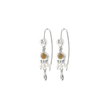 pilgrim here silver earring