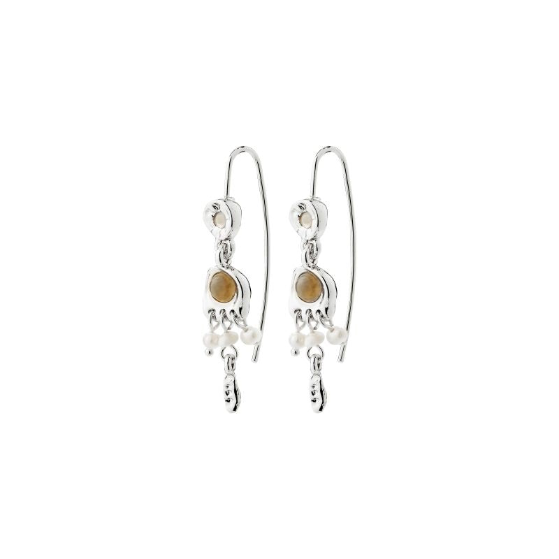 pilgrim here silver earring