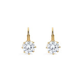 electric picks bentley gold  earring