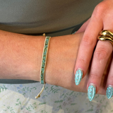Handwoven Glass Bead Bohemain Bracelet