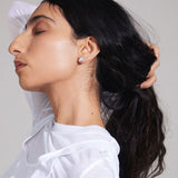 pilgrim inaya silver pearl earring