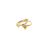 pilgrim sanine gold ring set
