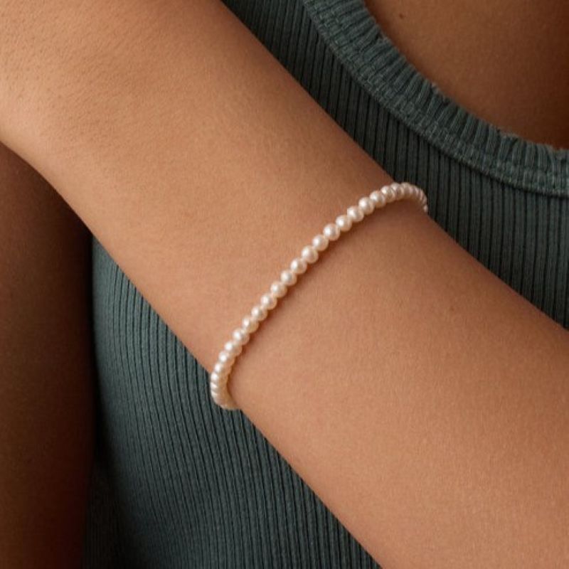 gorjana lou pearl bracelet