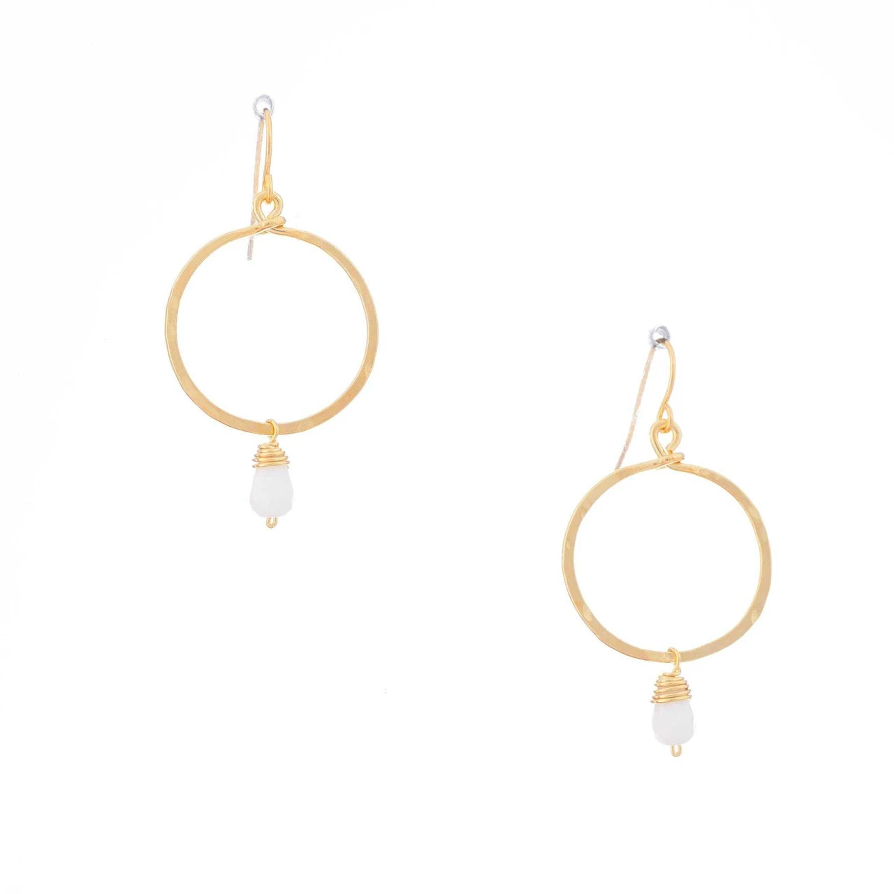 Hammered Gypsy Boho Earring