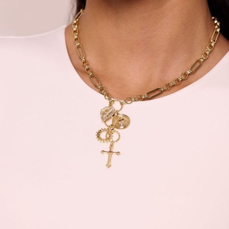 electric picks mason gold necklace