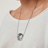 jenny bird rue silver pendant necklace