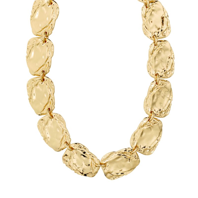 pilgrim shift statement gold necklace