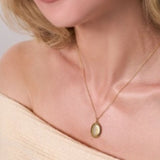 electric picks lost treasure pendant necklace gold