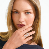 pilgrim root  silver ring