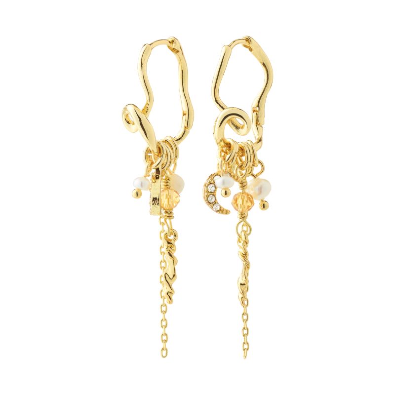pilgrim maran gold earring