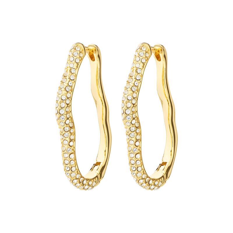 pilgrim avola gold hoop earring