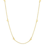 gorjana gold amor necklace