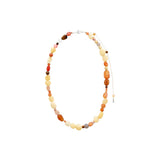 pilgrim iris silver necklace