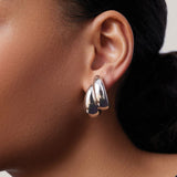 jenny bird orla silver earring