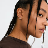 pilgrim diego silver earring