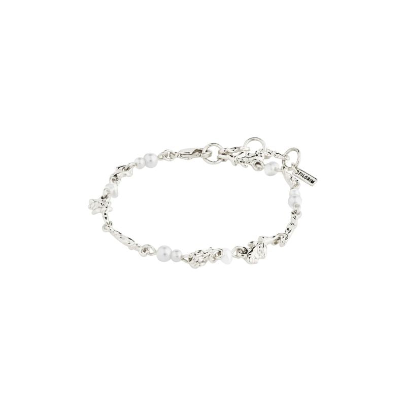 pilgrim sloan silver pearl bracelet