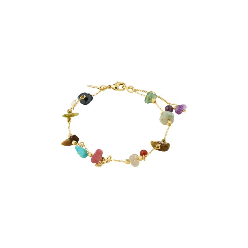 pilgrim here gold bracelet