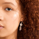 pilgrim shift silver hoop earring