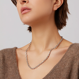 jenny bird dhani silver chain necklace