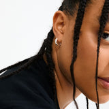 pilgrim navaeh silver hoop earring