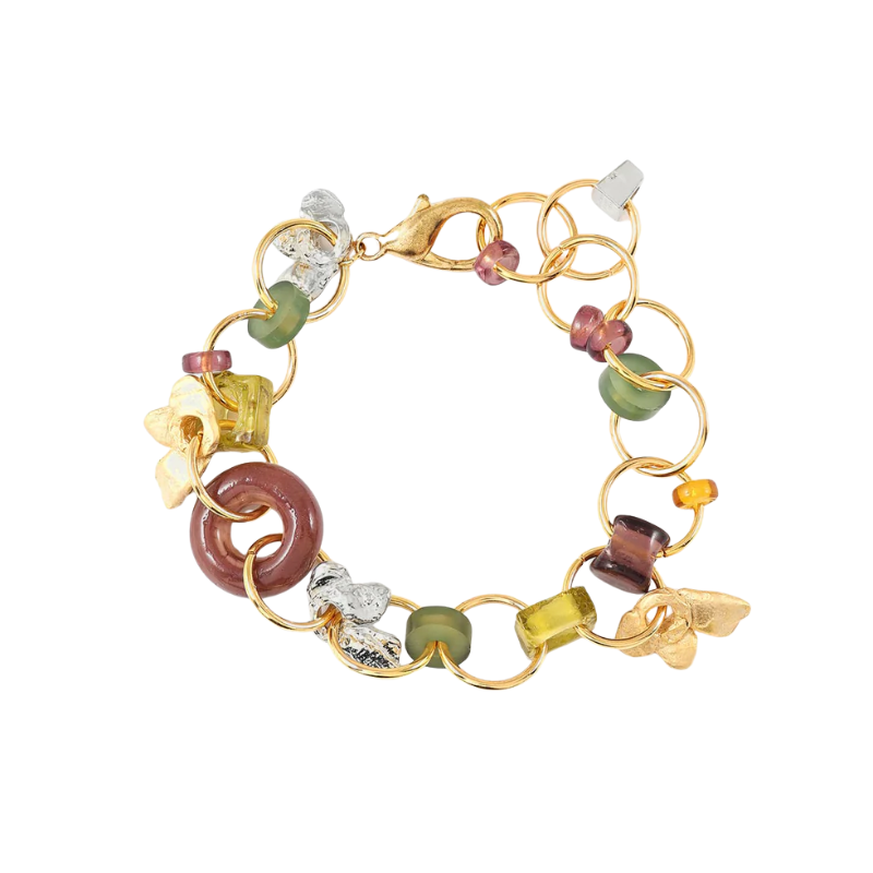 anne-marie chagnon gallina two tone bracelet