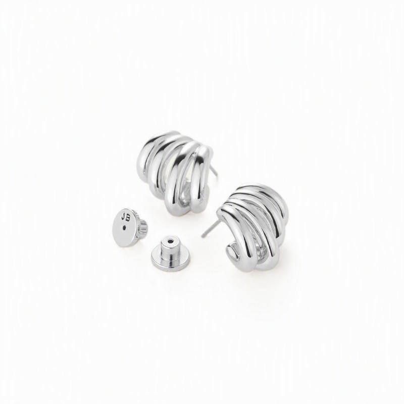 jenny bird monroe silver earring