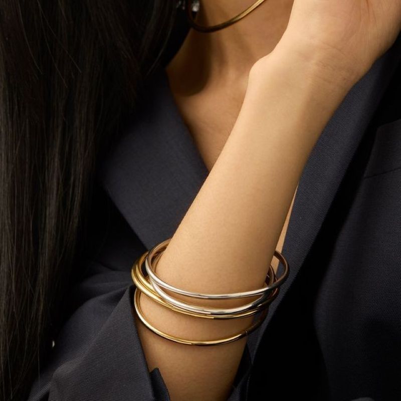 jenny bird dane 5 piece two tone bangles