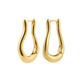 pilgrim unfold gold hoop earring