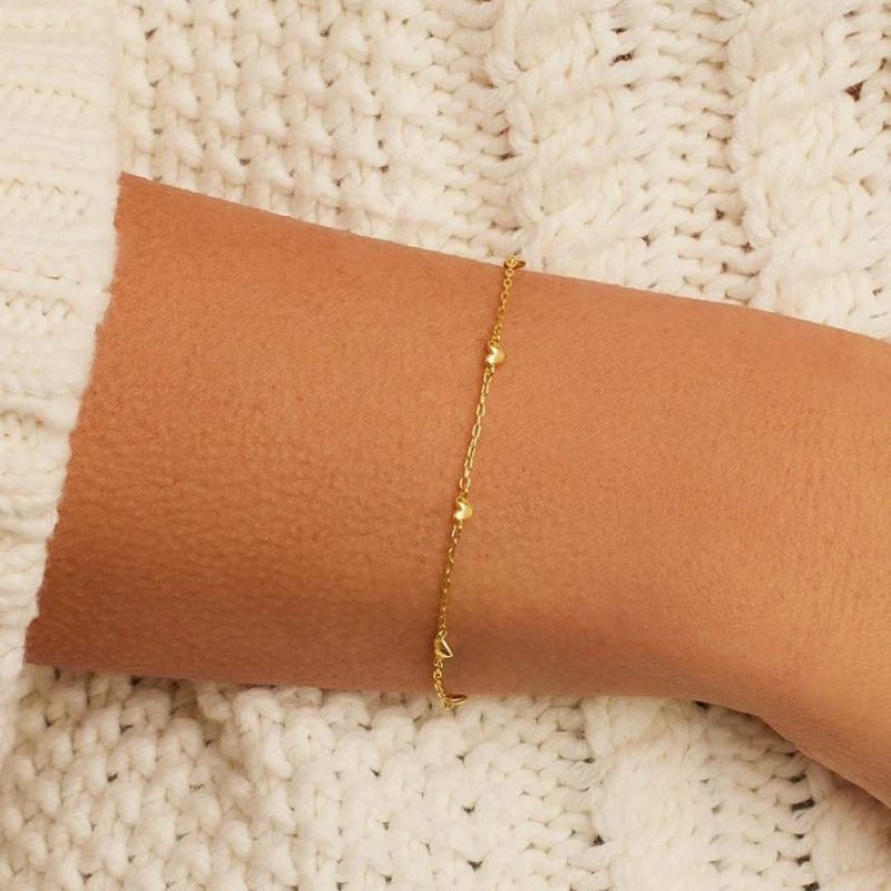 gorjana amor gold bracelet