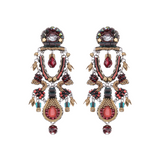 ayala bar cherrywood wine earring