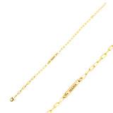 theia mama tag gold bracelet
