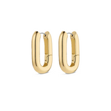gorjana zoey statement gold hoop earring