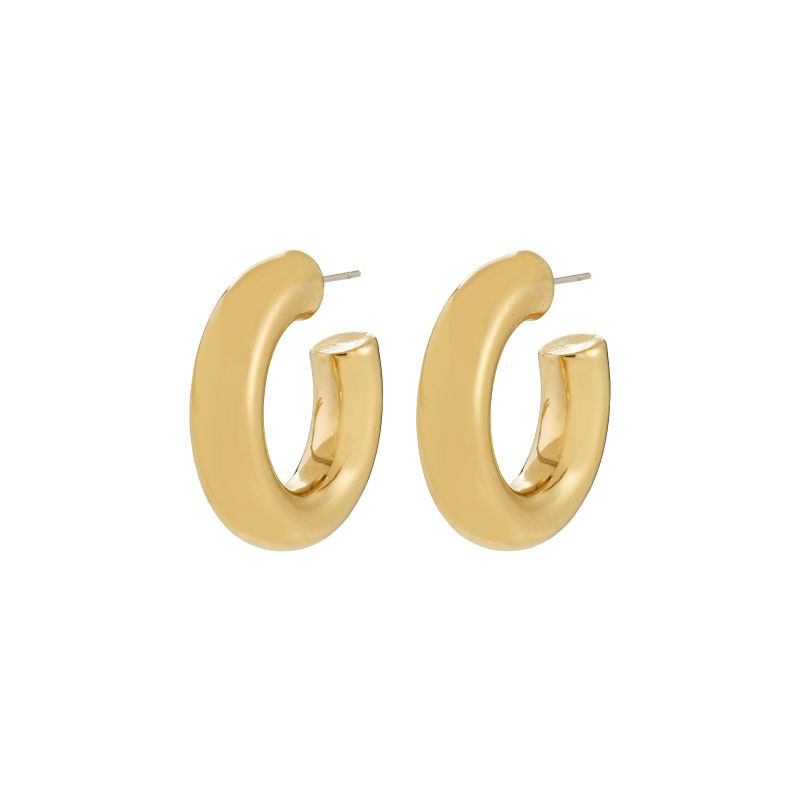 pilgrim phase gold large earring