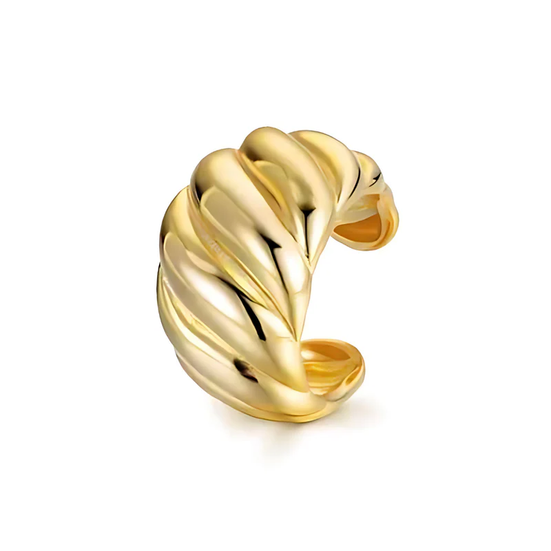 sahira regina gold ear cuff