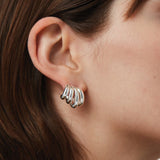 jenny bird monroe silver earring