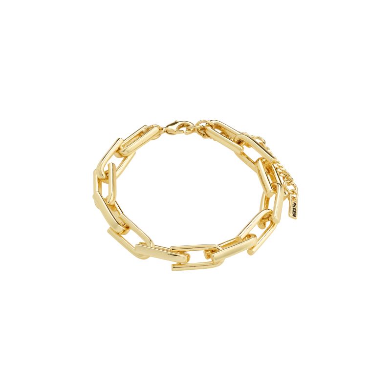 pilgrim stay gold bracelet