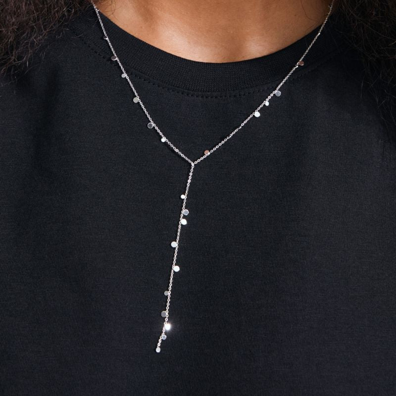 pilgrim baylen silver necklace